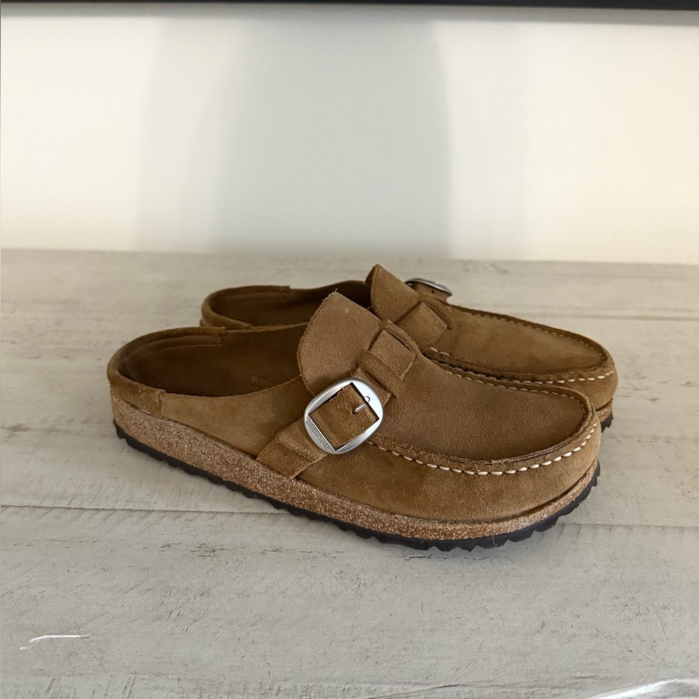 Birkenstock Buckley Suede Leather Slip-On Loafers